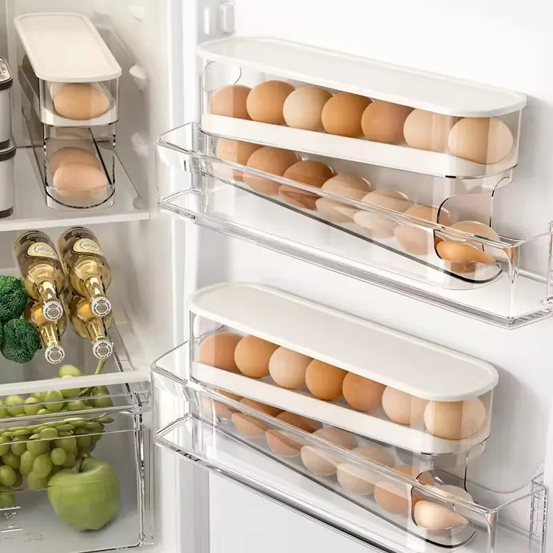 EggNest™ Compact Rolling Egg Rack (Holds 14 Eggs)