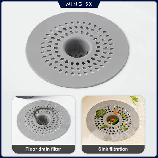 DrainShield™ Silicone Hair Catcher Filter — 2-Pack Essential Set