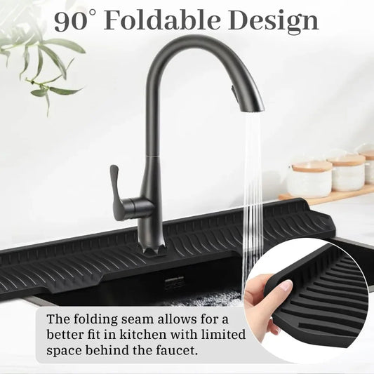 DryDock™ Faucet Drain & Organizer Mat