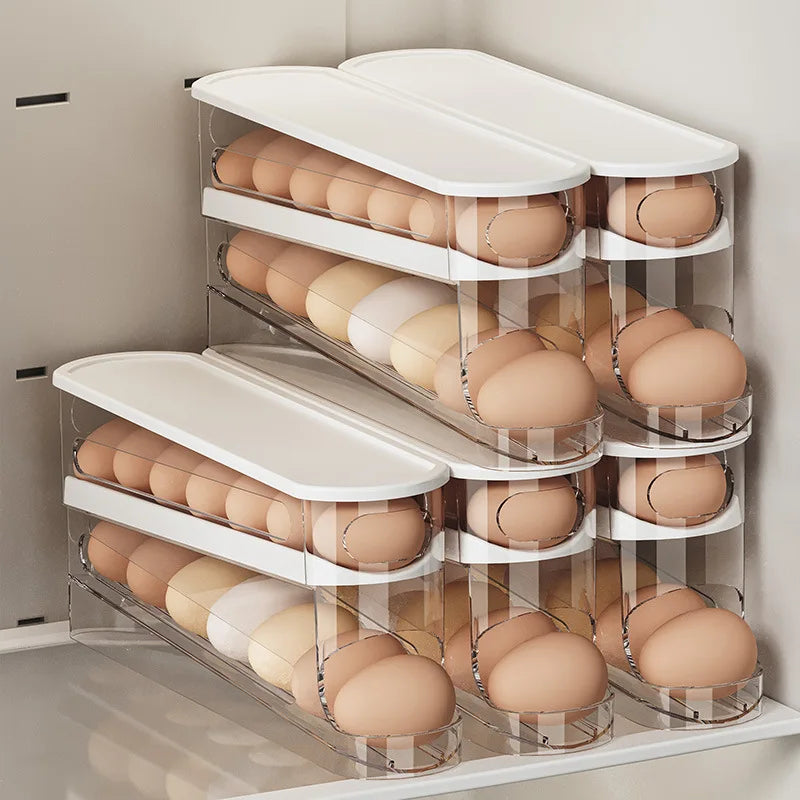 EggNest™ Compact Rolling Egg Rack (Holds 14 Eggs)