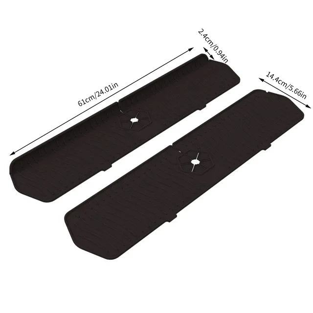 DryDock™ Faucet Drain & Organizer Mat
