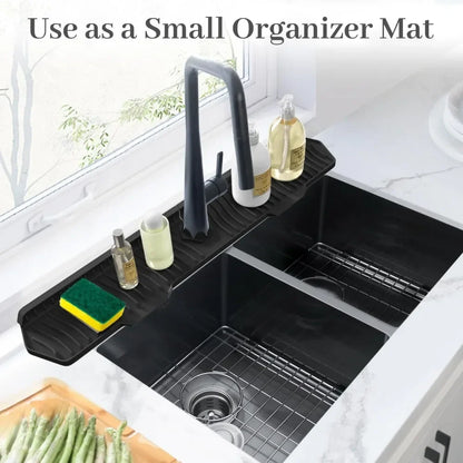 DryDock™ Faucet Drain & Organizer Mat