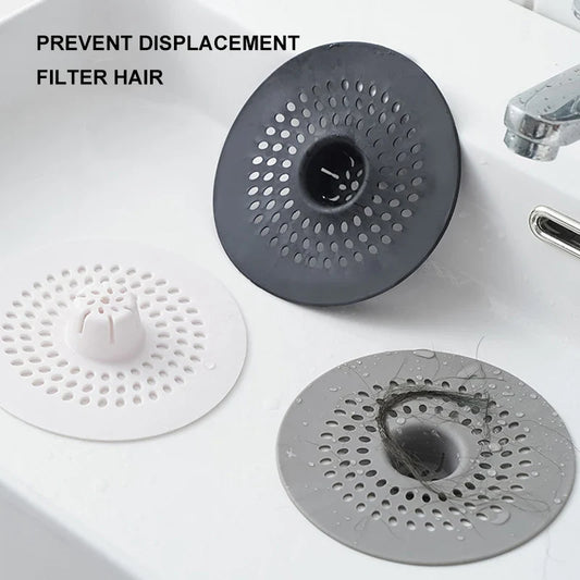 DrainShield™ Silicone Hair Catcher Filter — 2-Pack Essential Set