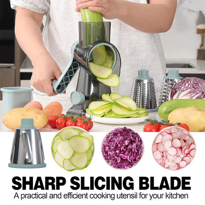 RotaryGrate™ 3-in-1 Cheese & Vegetable Slicer