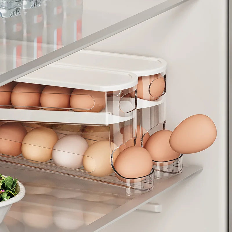 EggNest™ Compact Rolling Egg Rack (Holds 14 Eggs)