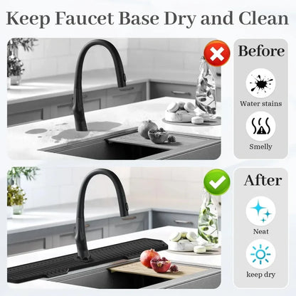 DryDock™ Faucet Drain & Organizer Mat