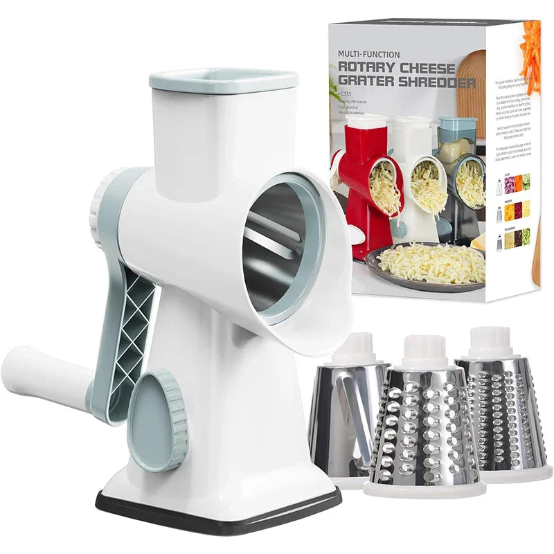 RotaryGrate™ 3-in-1 Cheese & Vegetable Slicer