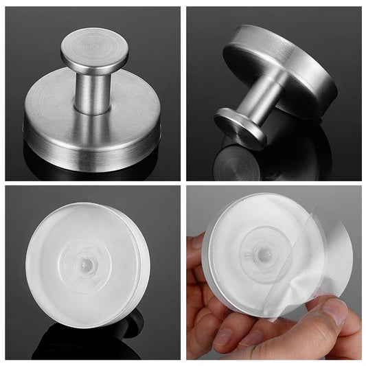WallSnap™ Heavy-Duty No-Drill Suction Hooks