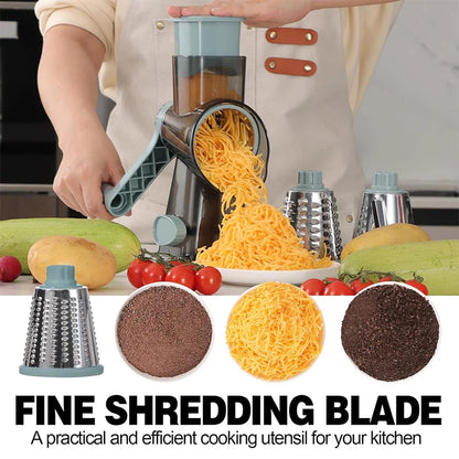 RotaryGrate™ 3-in-1 Cheese & Vegetable Slicer