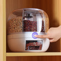 GrainVault™ Rotating 6-Grid Grain Dispenser